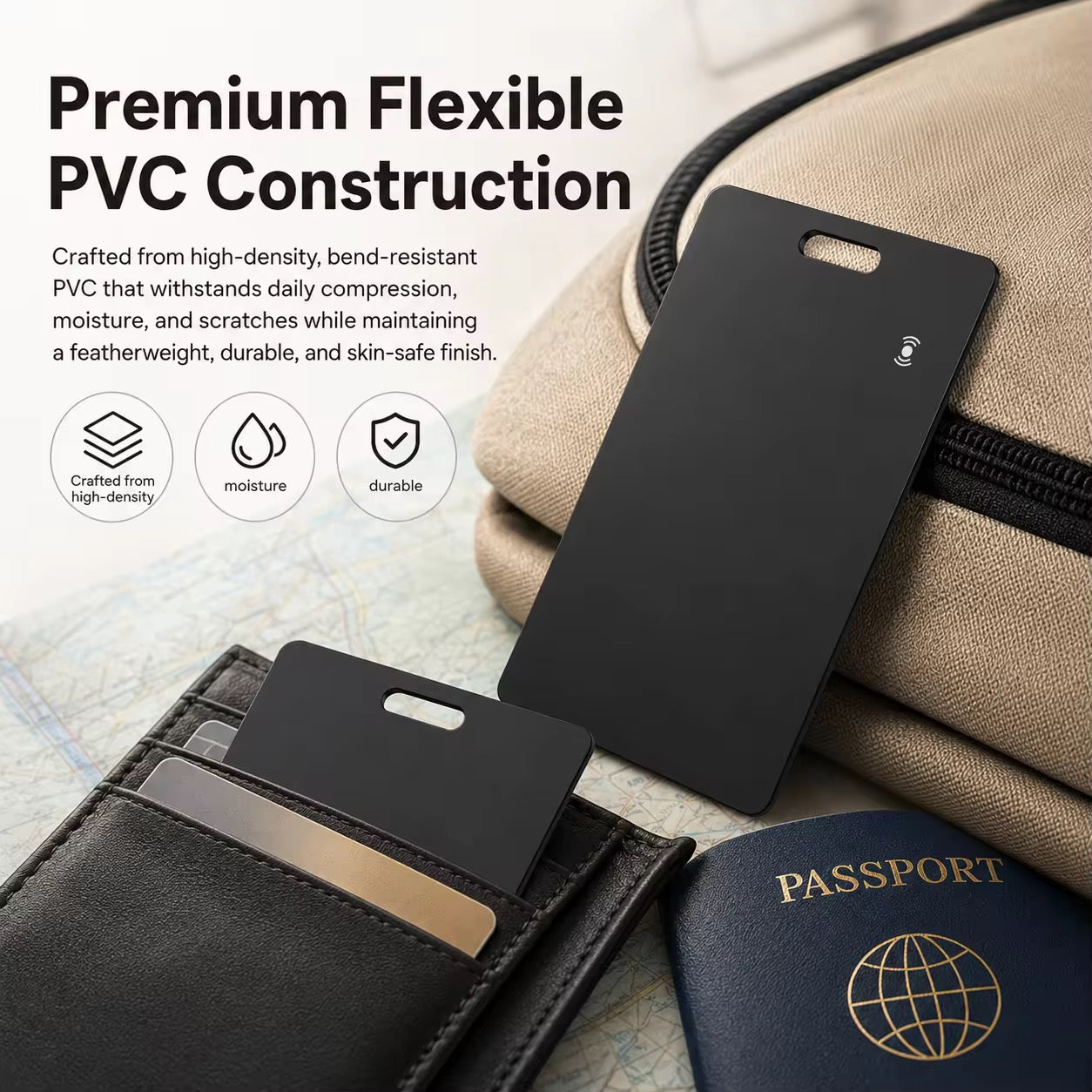 SmartTrack Universal Find My Wallet Card-Black